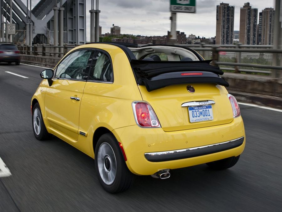  Fiat 500C Lounge 2011 года  (US) (фото 9 из 26)